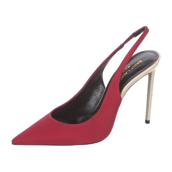 SAINT LAURENT Slingback Pumps - Picture 1 of 5